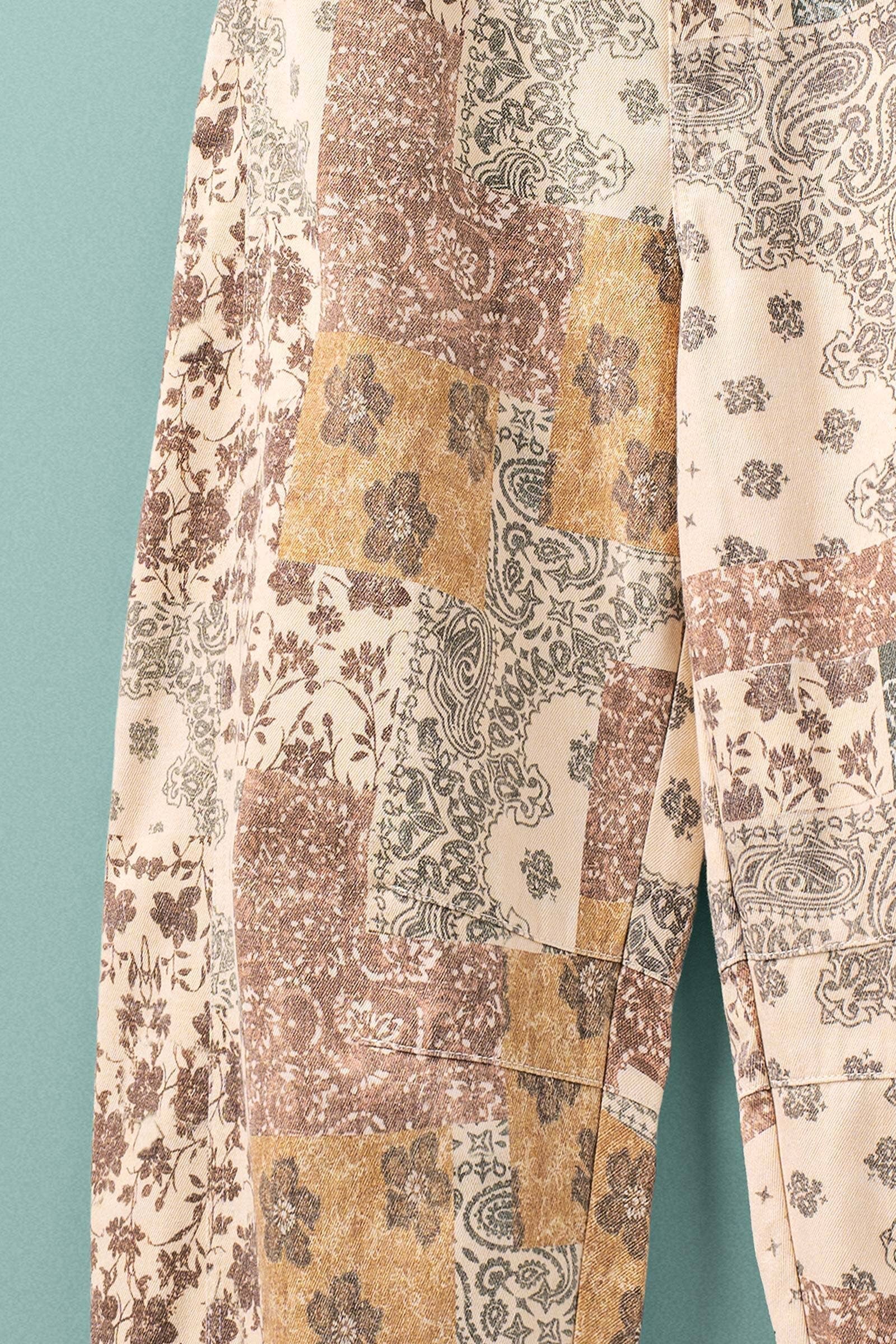 Patchwork Pants