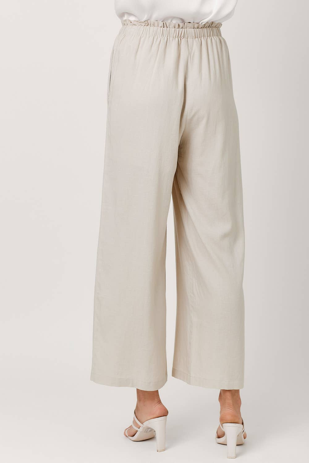 Blue Linen Pants