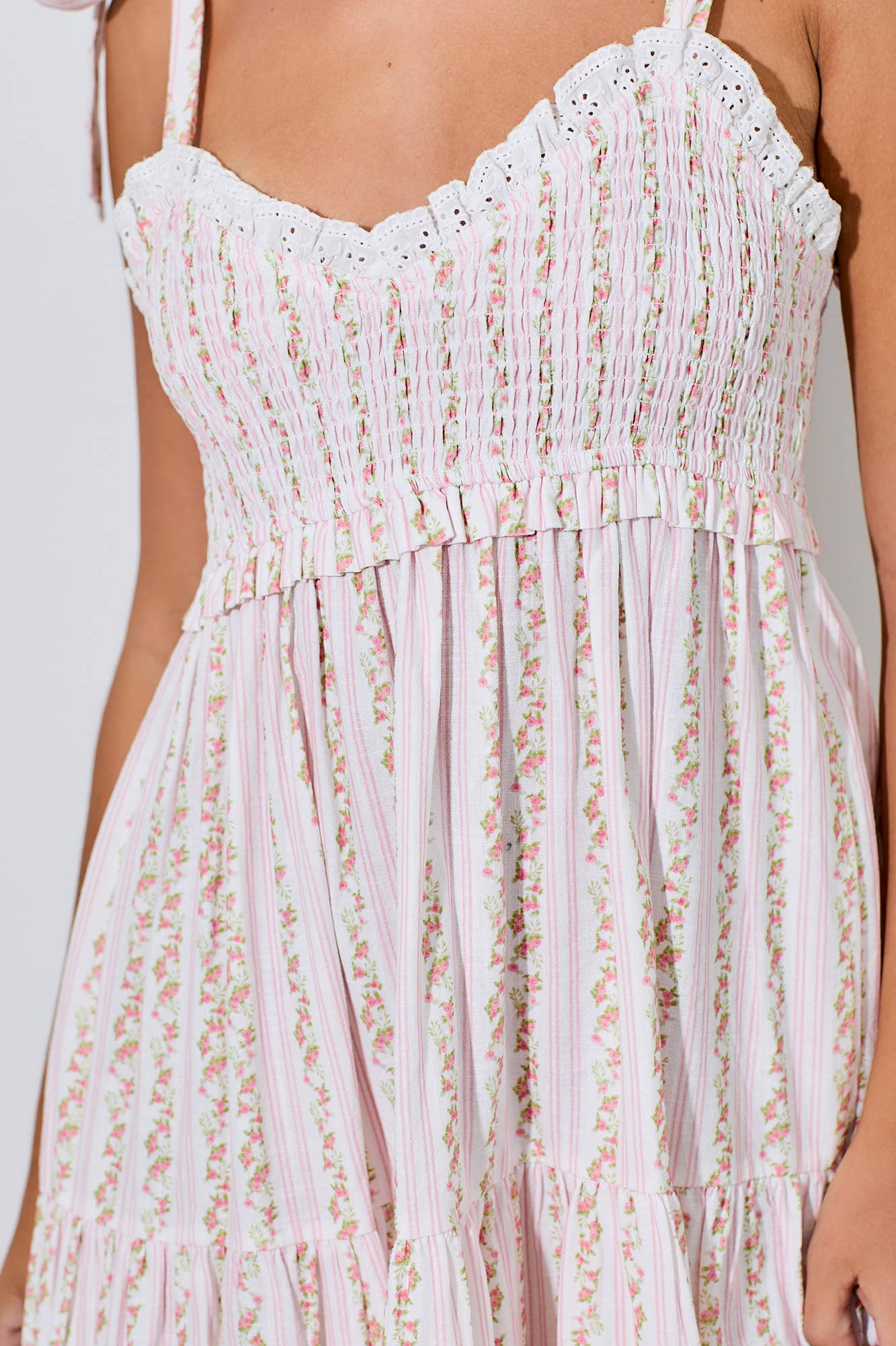 Pink Floral Maxi